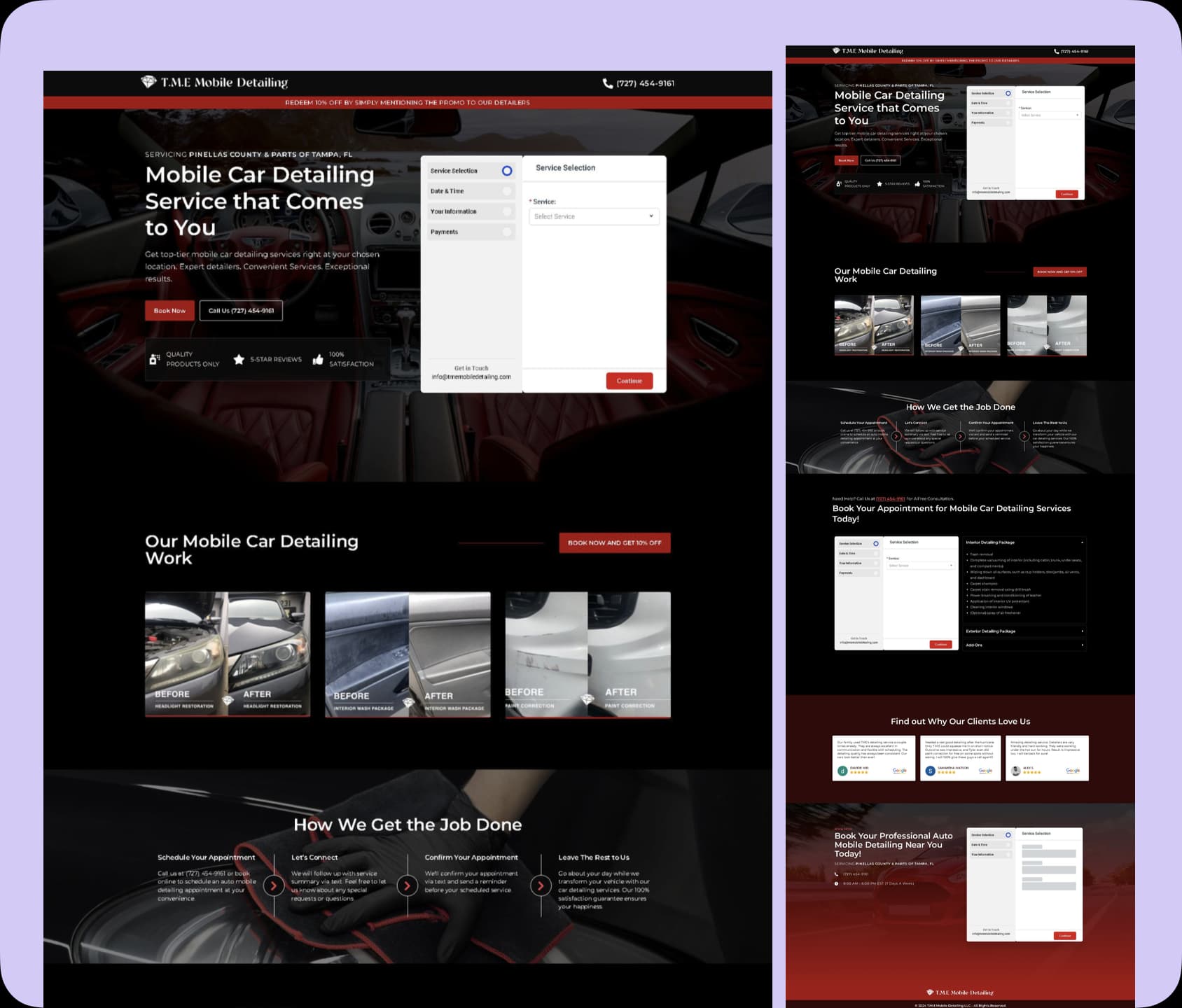 Landing Page Example - TME Eviction Services