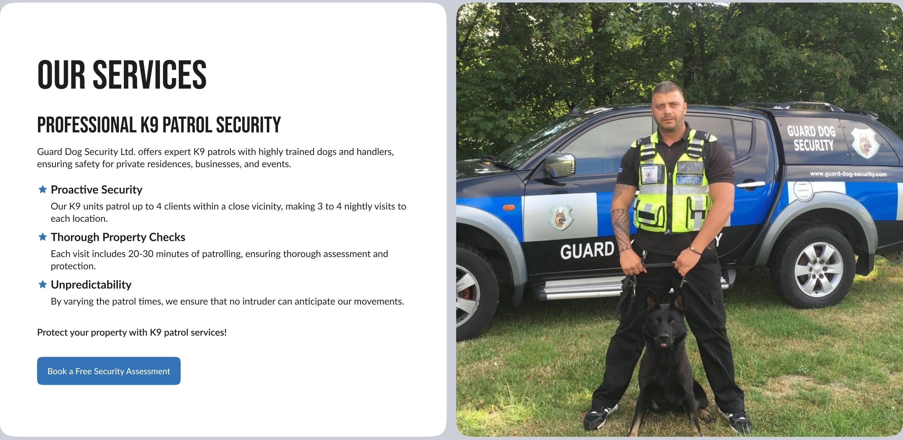 Experience & Credentials Section