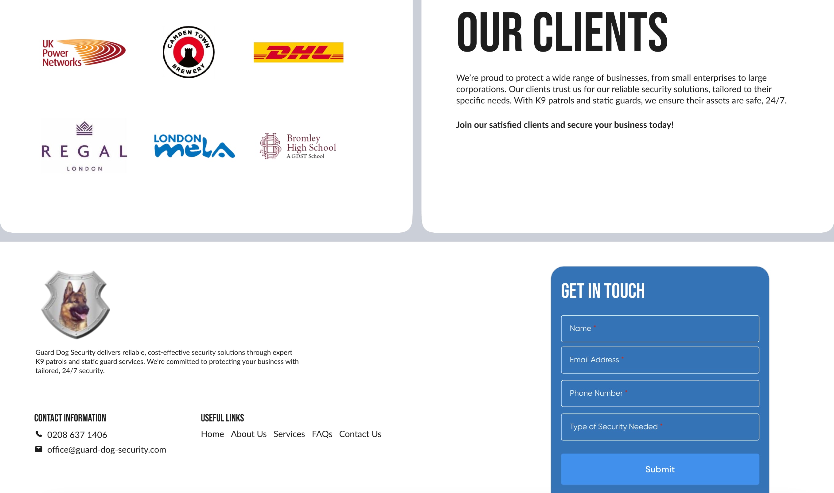 Footer Design
