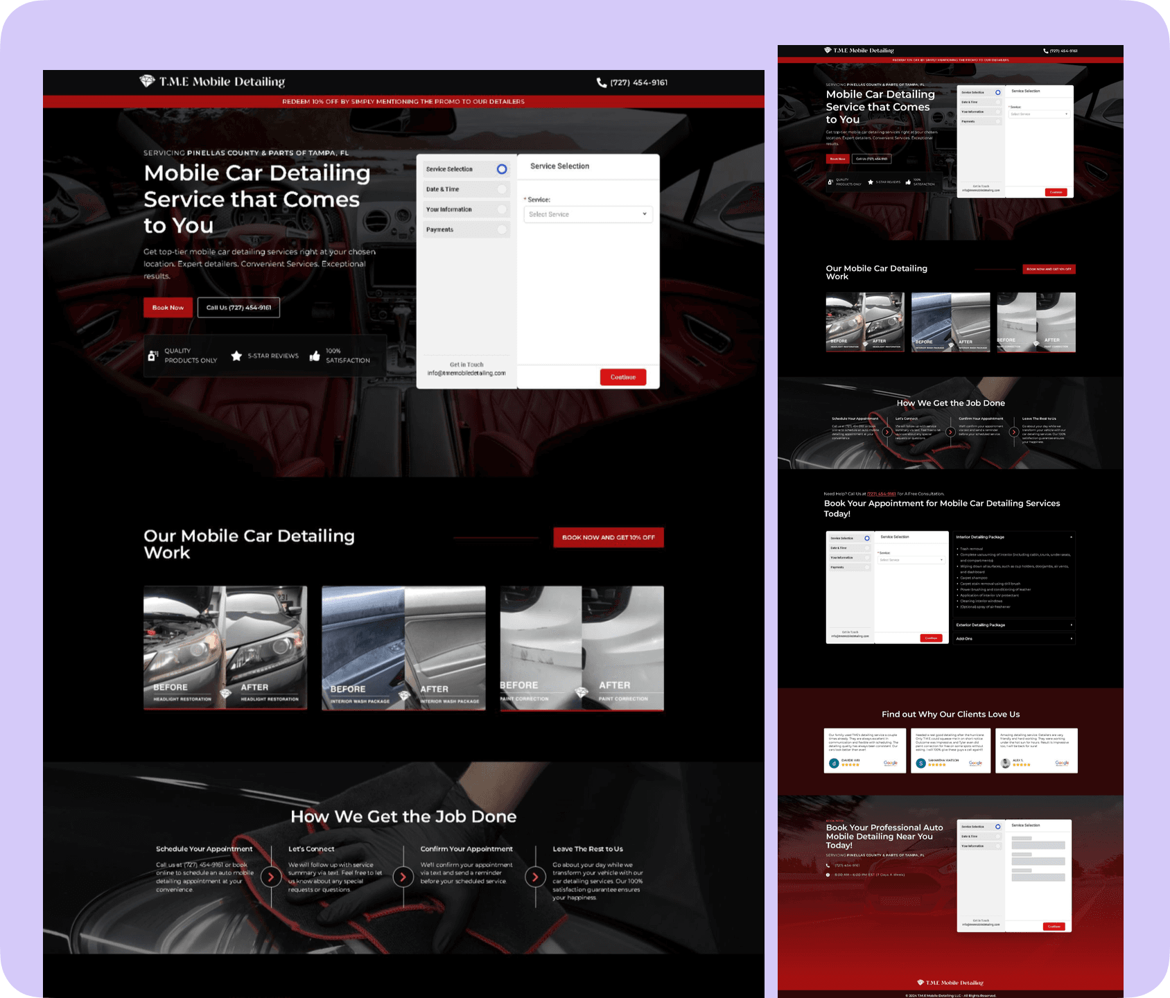 Landing Page Example - TME Eviction Services